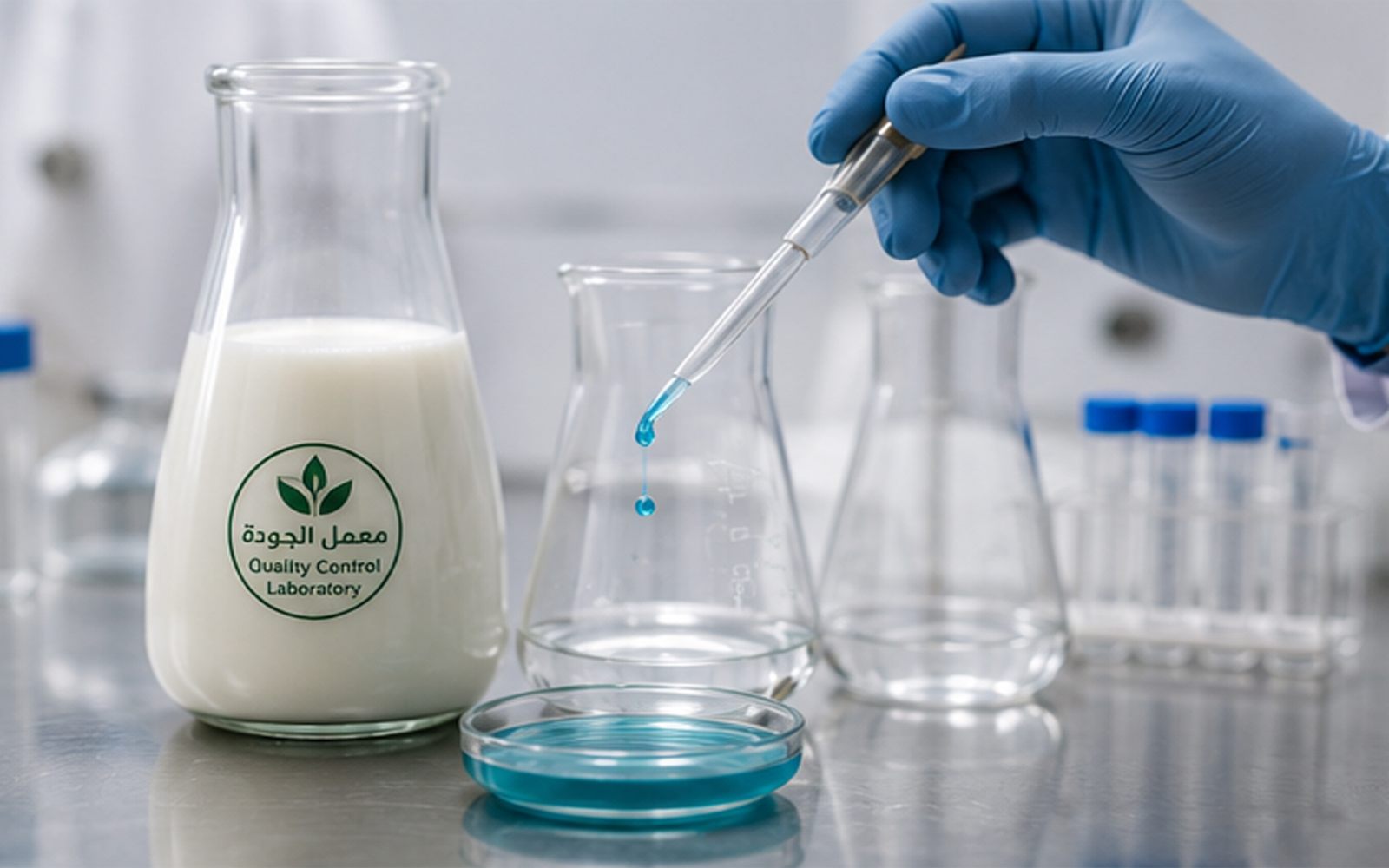 Raw milk analysis at Happy Land