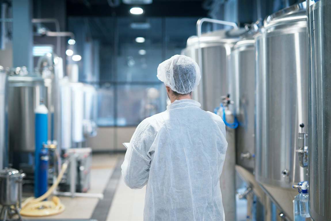 Inside the Happy Land dairy facility