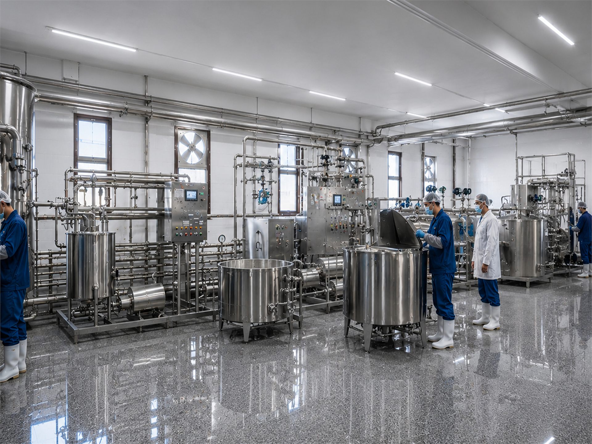 Processing and storage tanks